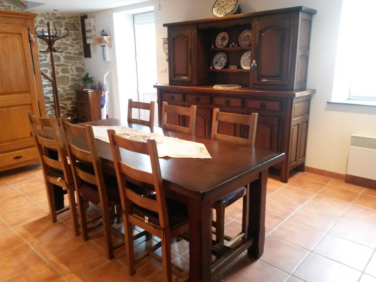 The kitchen / dining room